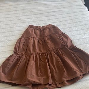 Aritzia Wilfred Tiered MIDI Skirt